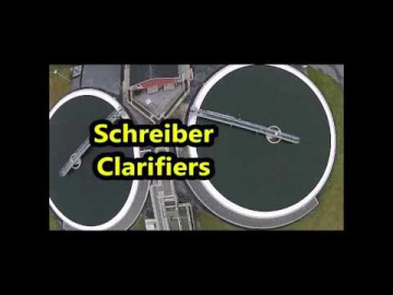 Preview image for the video &quot;Schreiber Aerial WWTP&quot;.